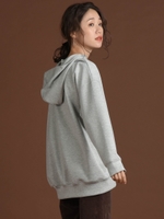 ダンボールニットパーカー/ライトグレー