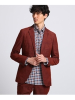 ドビーコーデュロイ　ジャケット/レンガ(069)