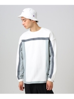 ナイロン切り替えプルオーバー/ホワイト(001)