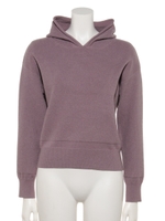 ニットパーカー/ラベンダー