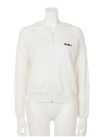 ハローキティインターシャニットパーカー/WH