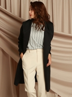 フード付きダンボールコート/ネイビー