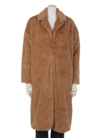 フェイクファーコート/キャメル