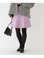 フレアミニスカート/ライトパープル(081)