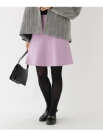 フレアミニスカート/ライトパープル(081)