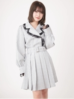 プリーツスカート/グレー