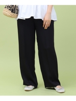 ヘビーサテンフルレングスパンツ/ブラック(019)