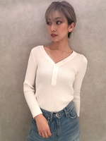 ボタンKT TOPS/O.WHT