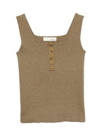 ボタンニットタンク/BRW