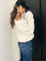 ボリュームスリーブKT TOPS/O.WHT