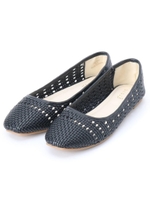 メッシュパンプス/ブラック(019)