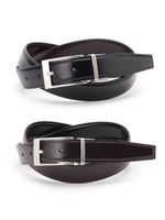 リバーシブル ビジネス ベルト/ブラック(519)