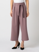 リボンワイドパンツ/ピンク