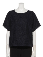 レース切替プルオーバー/ネイビー