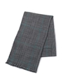レーヨンカシミヤグレンチェックストール[ メンズ ストール ]/グレー(212)