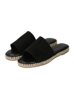 ワイドアッパーサンダル/黒