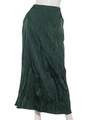 ワッシャーサテンスカート/グリーン