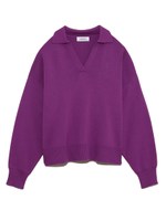 襟付スキッパーニット/PPL