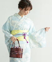 [単品]綿麻生地大人モダン柄