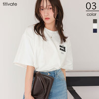 サガラ刺繍Tシャツ【メール便可／90】