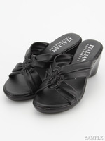 【ITALIAN　SHOEMAKERS】クロスセンターモチーフサンダル