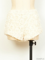 ハイウエストレースパンツ