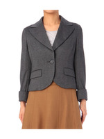 ビッグラペルジャージジャケット