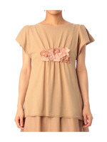 花モチーフAラインニット