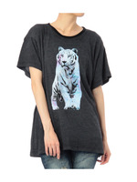 WILDFOX タイガー転写プリントプルオーバー