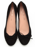 【INTER-CHAUSSURES】インヒールリボンパンプス