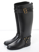 【glifeed】2連ベルトロングレインブーツ