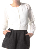 シアーパーツカーディガン