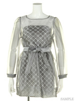 オーガンジーワンピース