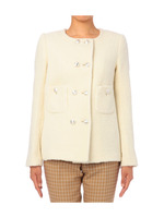 ダブルボタンパイルジャケット