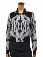 【アウトレット特別価格】モノフラワーリバーシブルブルゾン