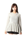 VOLUME FLARE KNIT