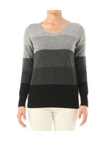 [S]グラデーションボーダーカジュアルニット