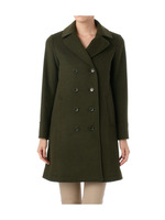 ビッグカラーウールコート