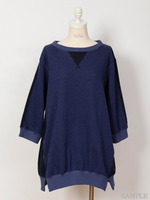 COLOR BLACK SWEAT ONEPEACE
