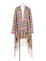 MALTI　BORDER　KNIT　CARDIGAN