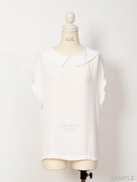 【Balcony and Bed】ライトジョーゼットブラウス