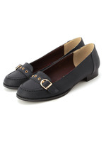 ベルト付きローファー