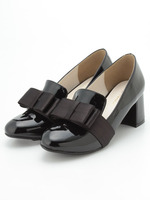 リボンオペラパンプス