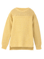 透かし編みローゲージニットプルオーバー