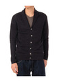 DRESSTERIOR リネンショールカラーカーディガン