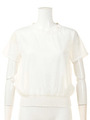 【CASUAL】シフォンシアーTOPS