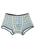 チェック柄ローライズパンツ