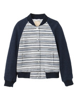 ツイードブルゾン