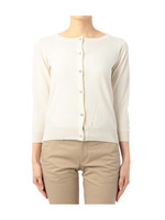 ビジューコットンニットカーディガン