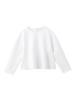 ペプラム裾カットソー